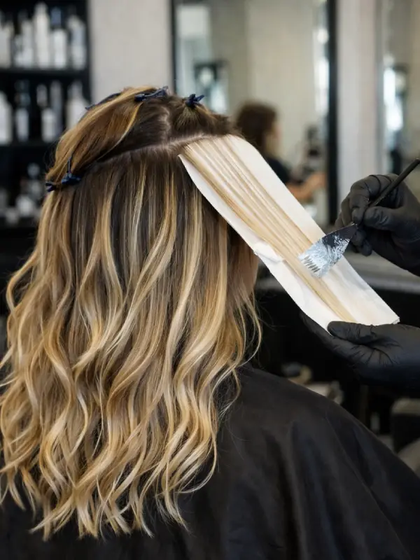 Coiffeur pour un balayage sur mesure